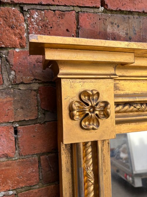 CLOSE PAIR OF GEO IV CARVED GILTWOOD PIER MIRRORS - ADDITIONAL PHOTO 1