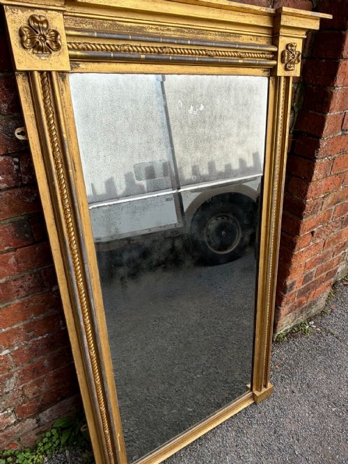 CLOSE PAIR OF GEO IV CARVED GILTWOOD PIER MIRRORS - ADDITIONAL PHOTO 5