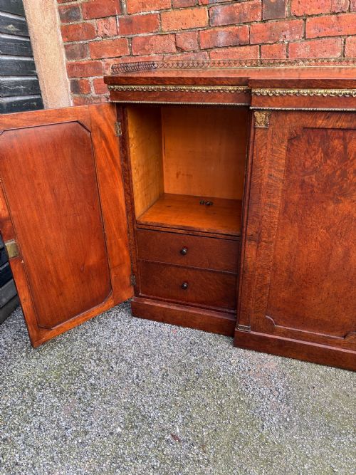 REGENCY AMBOYNA SIDE CABINET - ADDITIONAL PHOTO 5