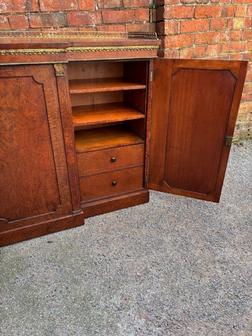 REGENCY AMBOYNA SIDE CABINET - ADDITIONAL PHOTO 6