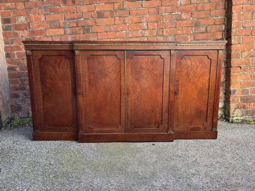 REGENCY AMBOYNA SIDE CABINET - ADDITIONAL PHOTO 7
