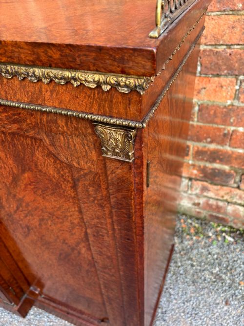 REGENCY AMBOYNA SIDE CABINET - ADDITIONAL PHOTO 8