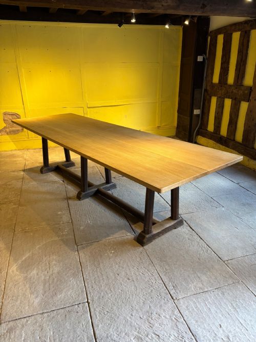 Arts and Crafts Oak Table