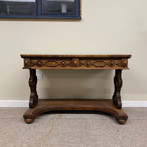 Victorian Gothic Hall Table Mahogany