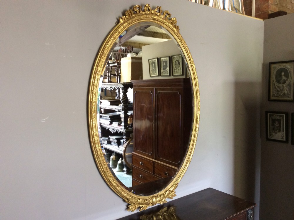 Oval mirror