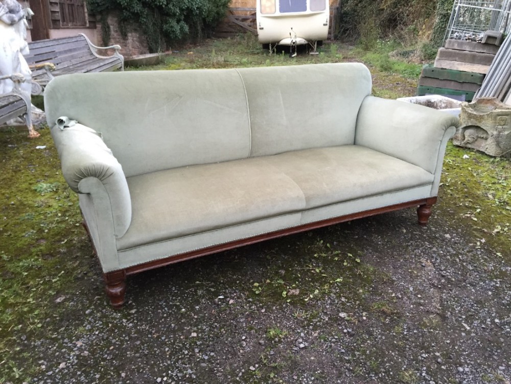 Gillow oak sofa