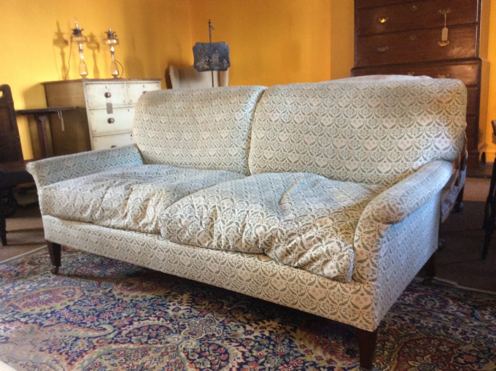 Howard & Sons English sofa.