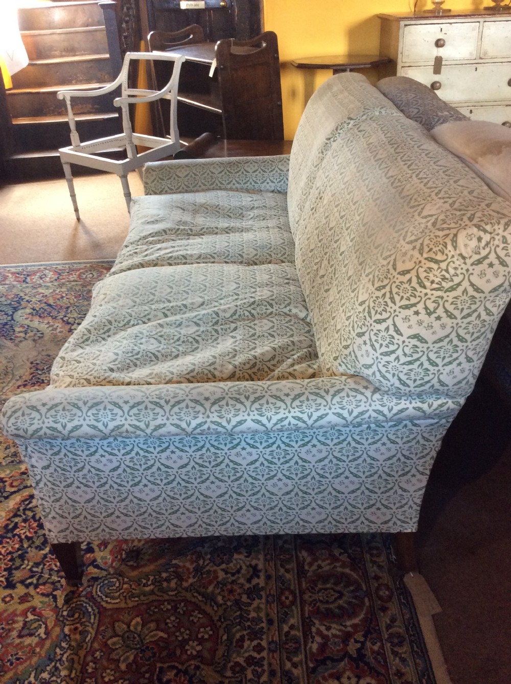 Howard & Sons English sofa. View II