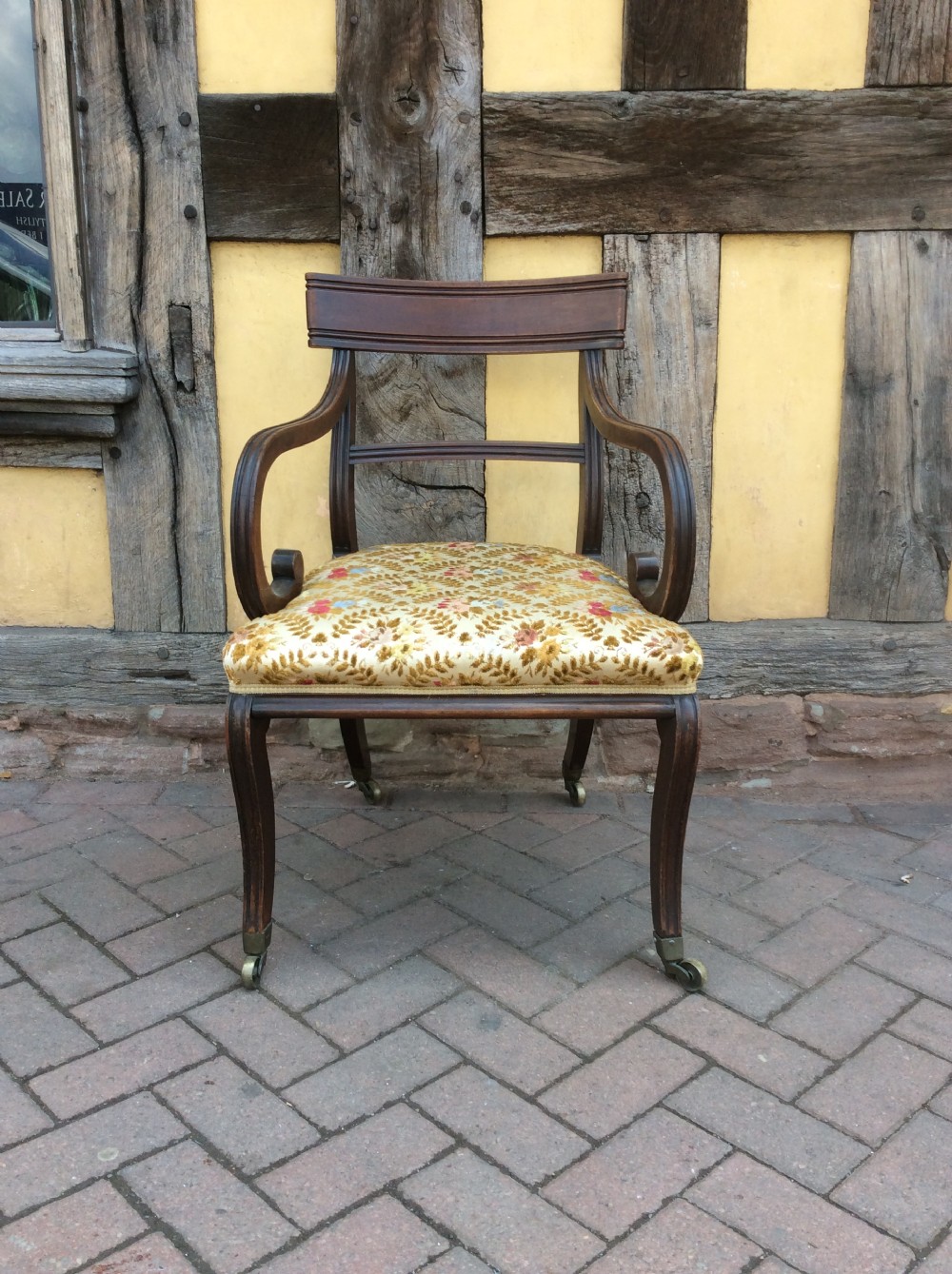 Regency Mahogany chair. View IV