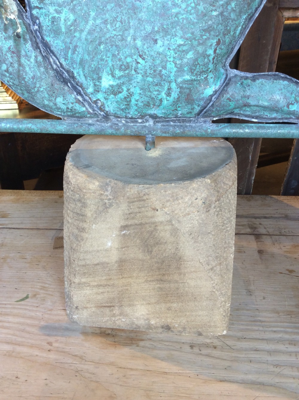 Early 20th C Copper squirrel View II