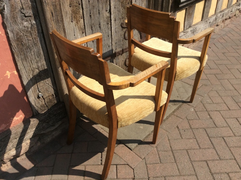 Pair of Art Deco armchairs View III
