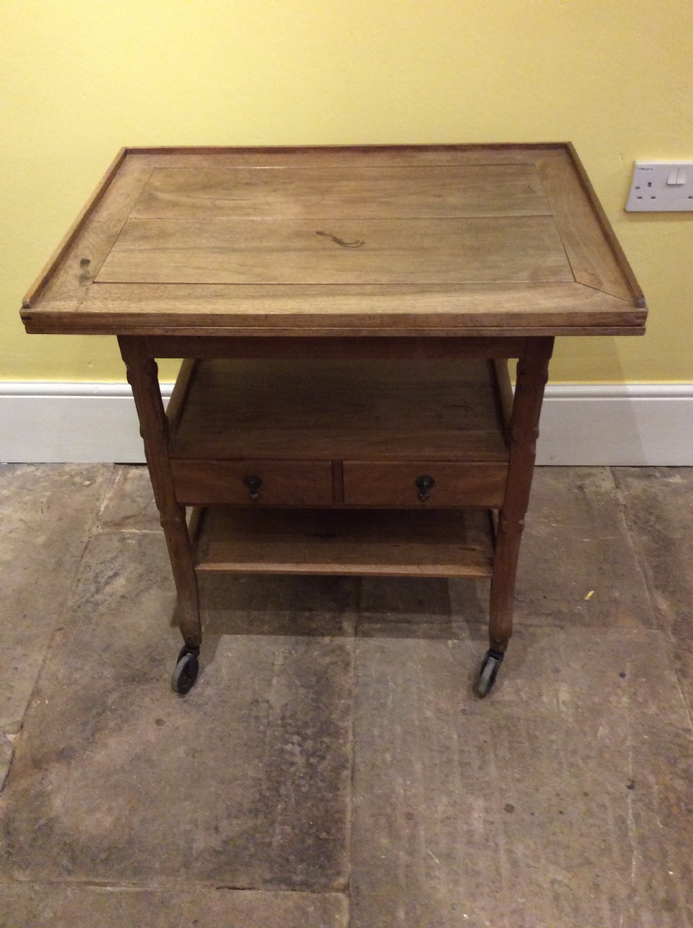 Walnut table, Cotswold school design. View II