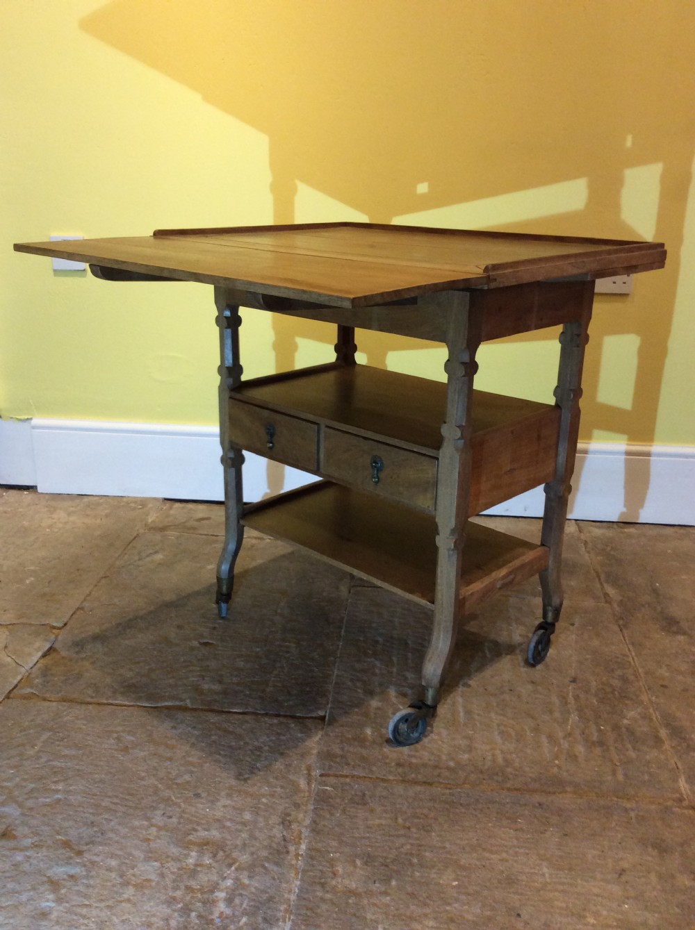 Walnut table, Cotswold school design. View III