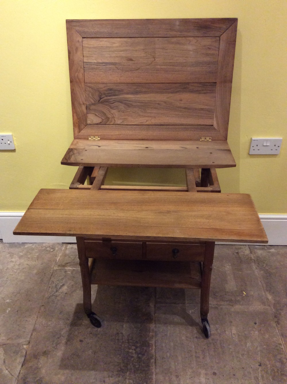 Walnut table, Cotswold school design. View VI