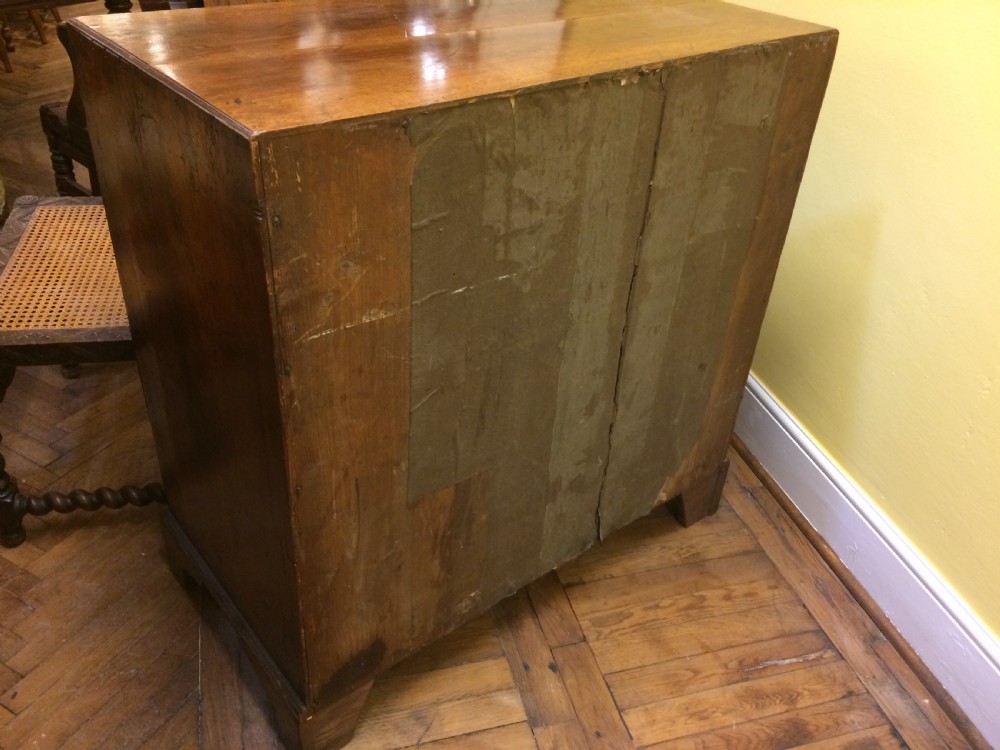 18thC Walnut chest of drawers View VI