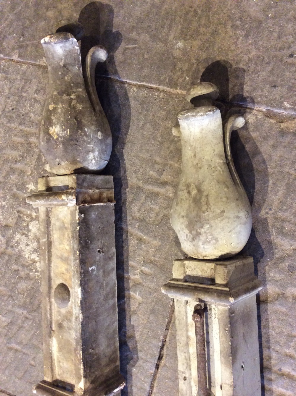  Pair of 19thC Drapery poles View V