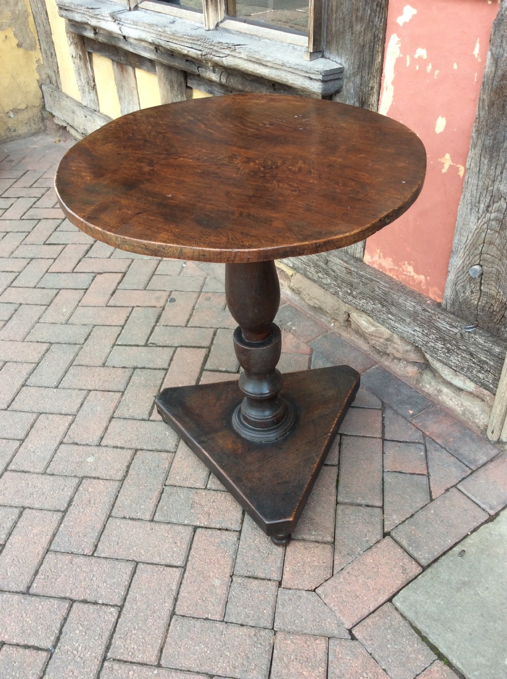 18thC Elm country table