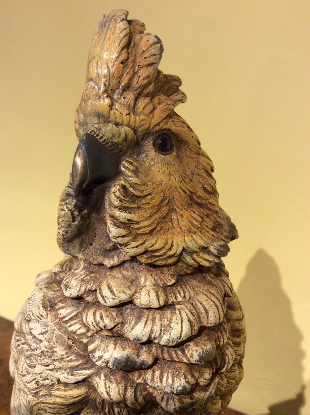 19thC Austrian cold painted bronze View III