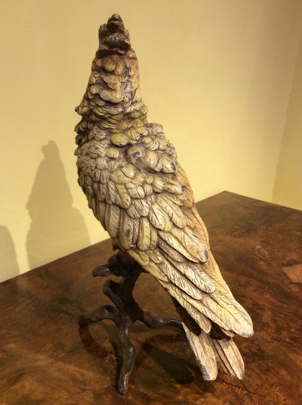 19thC Austrian cold painted bronze View VIII