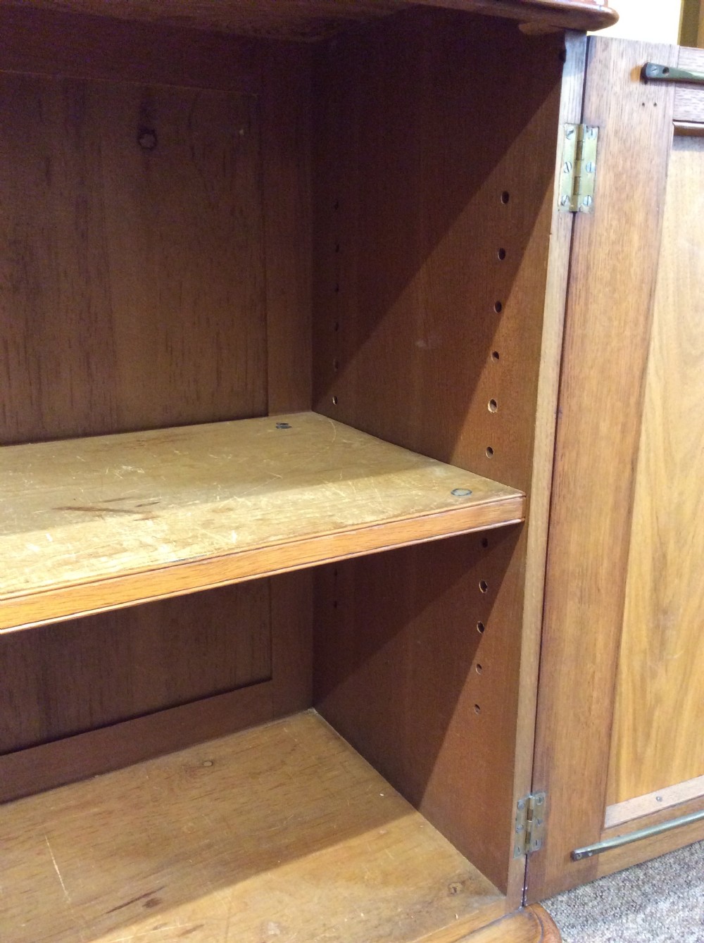 19thC Oak bookcase View VI