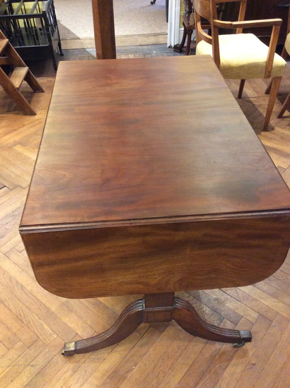 Regency Mahogany sofa table View X