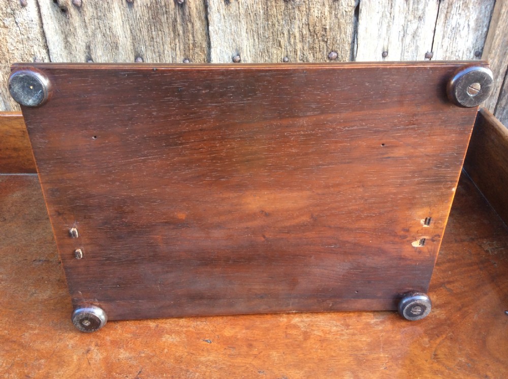 Regency rosewood desk book holder View III