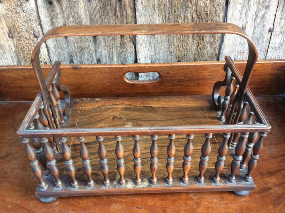 Regency rosewood desk book holder View IV