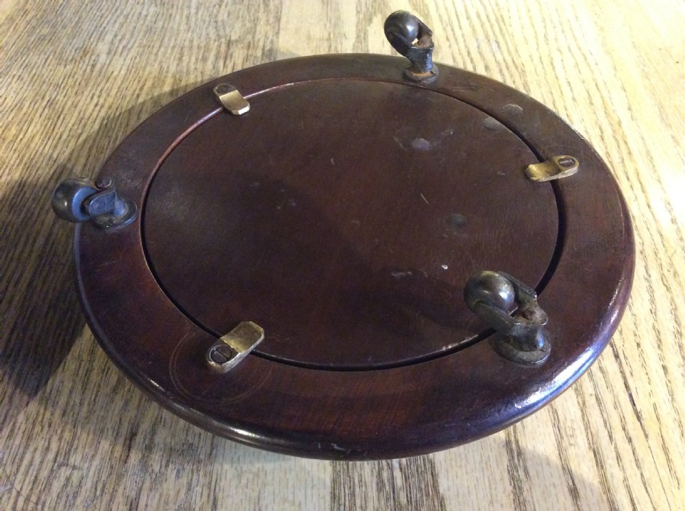 A near pair of mahogany coasters c.1820 View IV