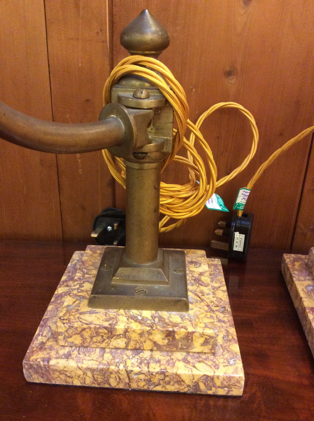 Pair of  desk table lamps View V