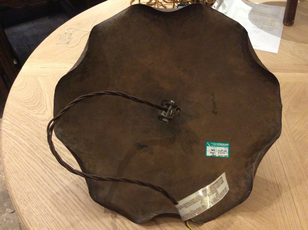 Copper ceiling  light fitting  View III