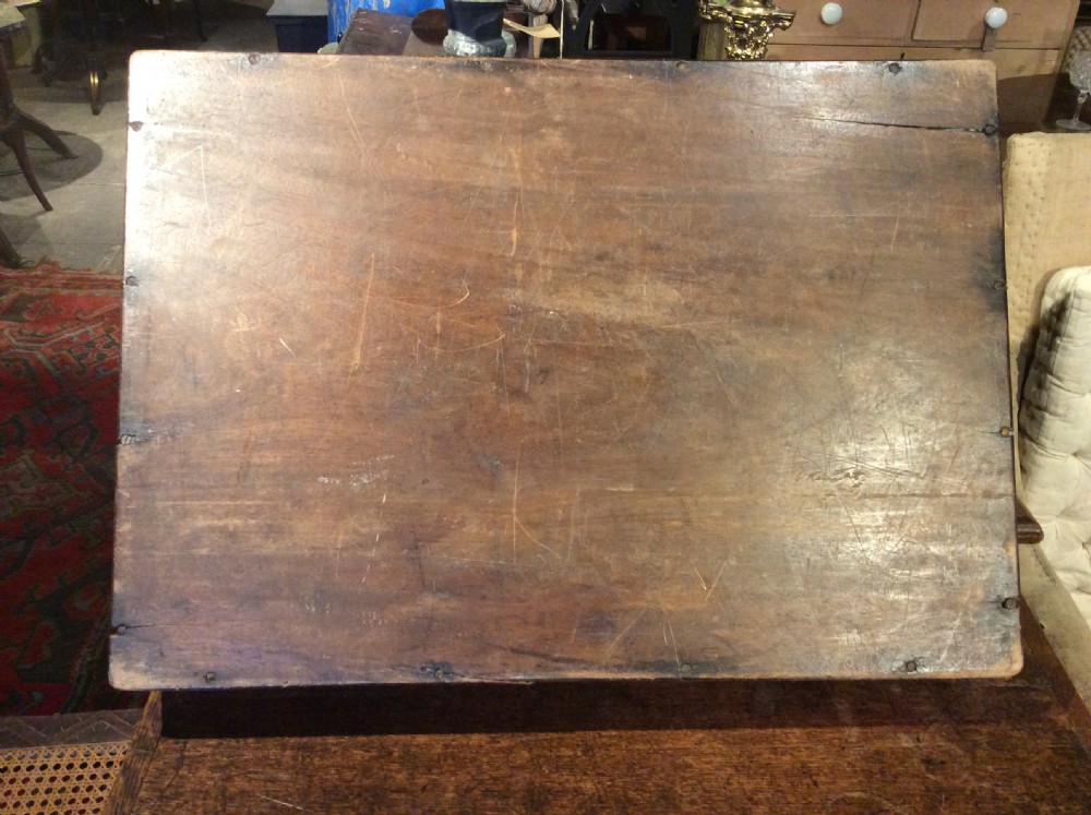 18thC Mahogany butlers tray View V