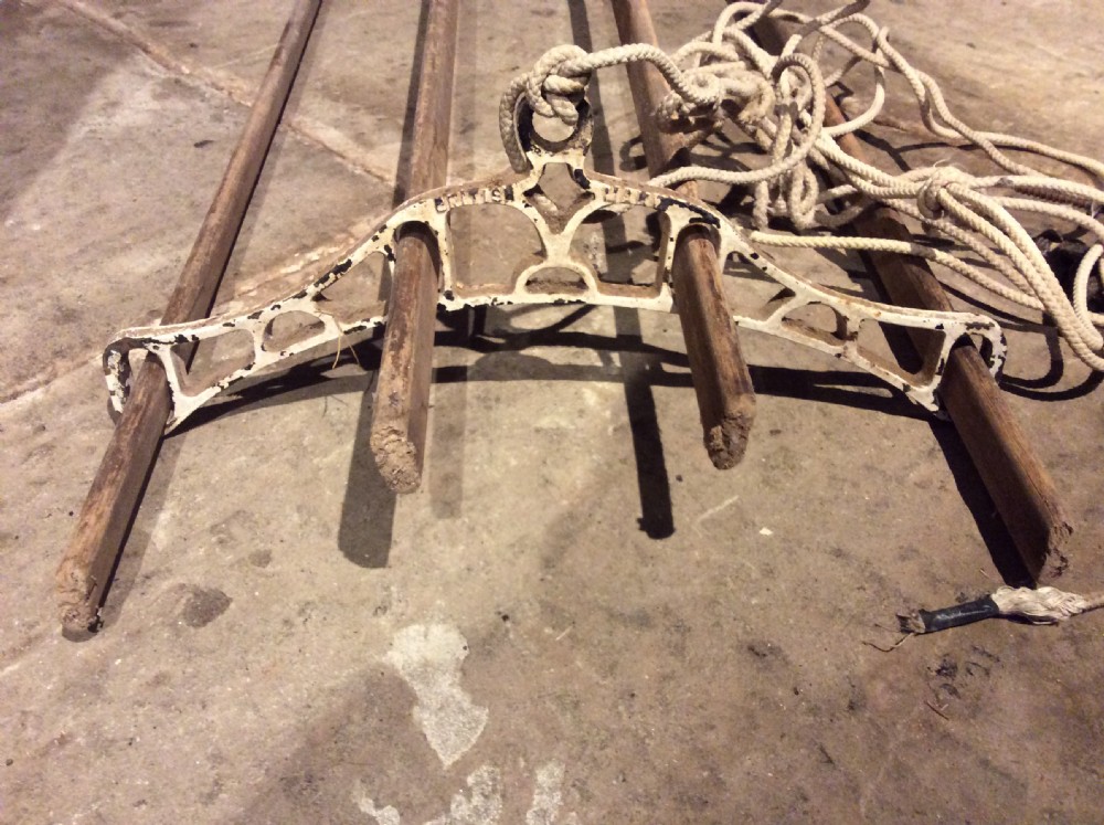 4 lath cast iron ceiling pulley clothes airer View IV