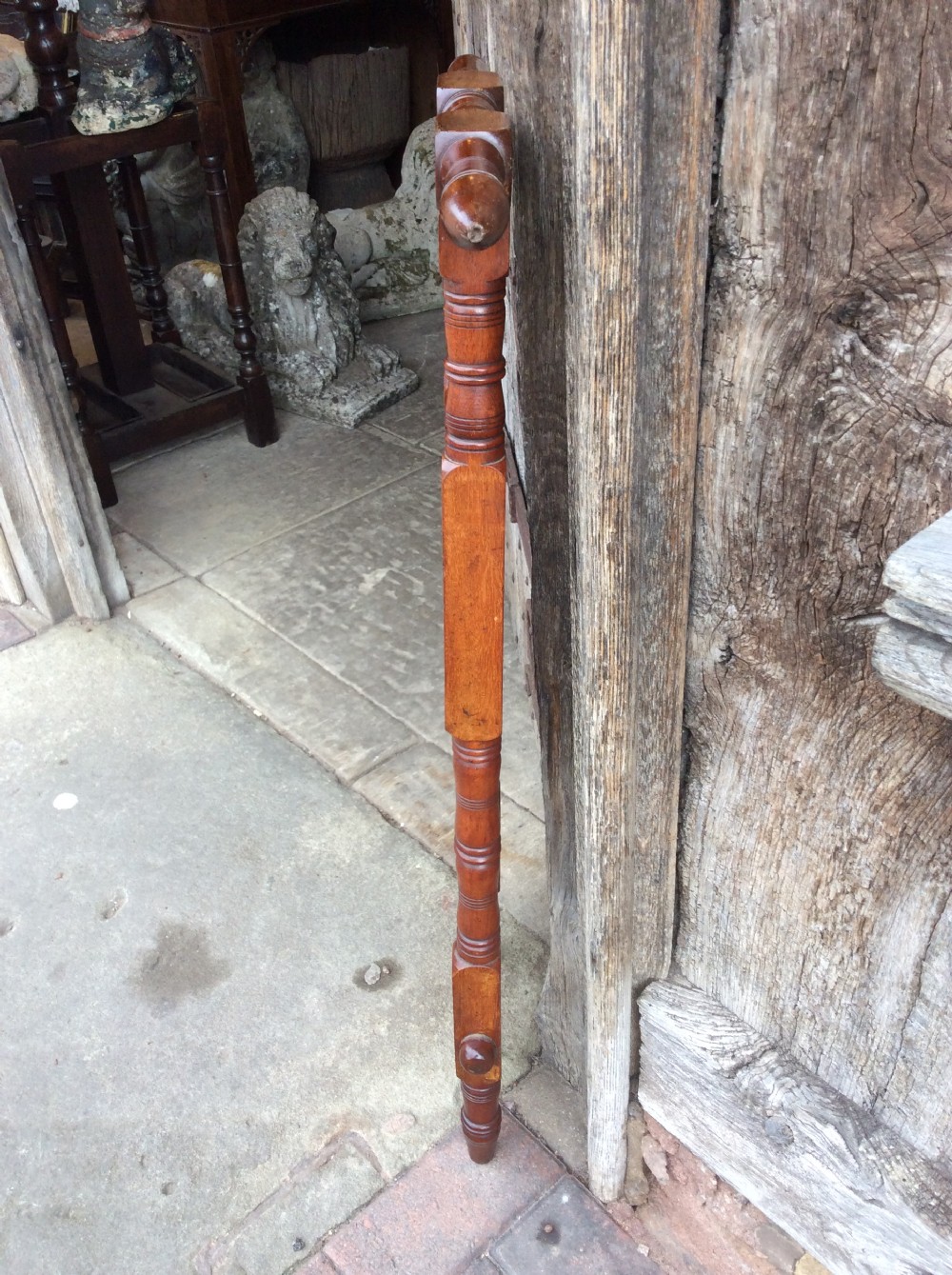 19thC Mahogany boot jack View IX