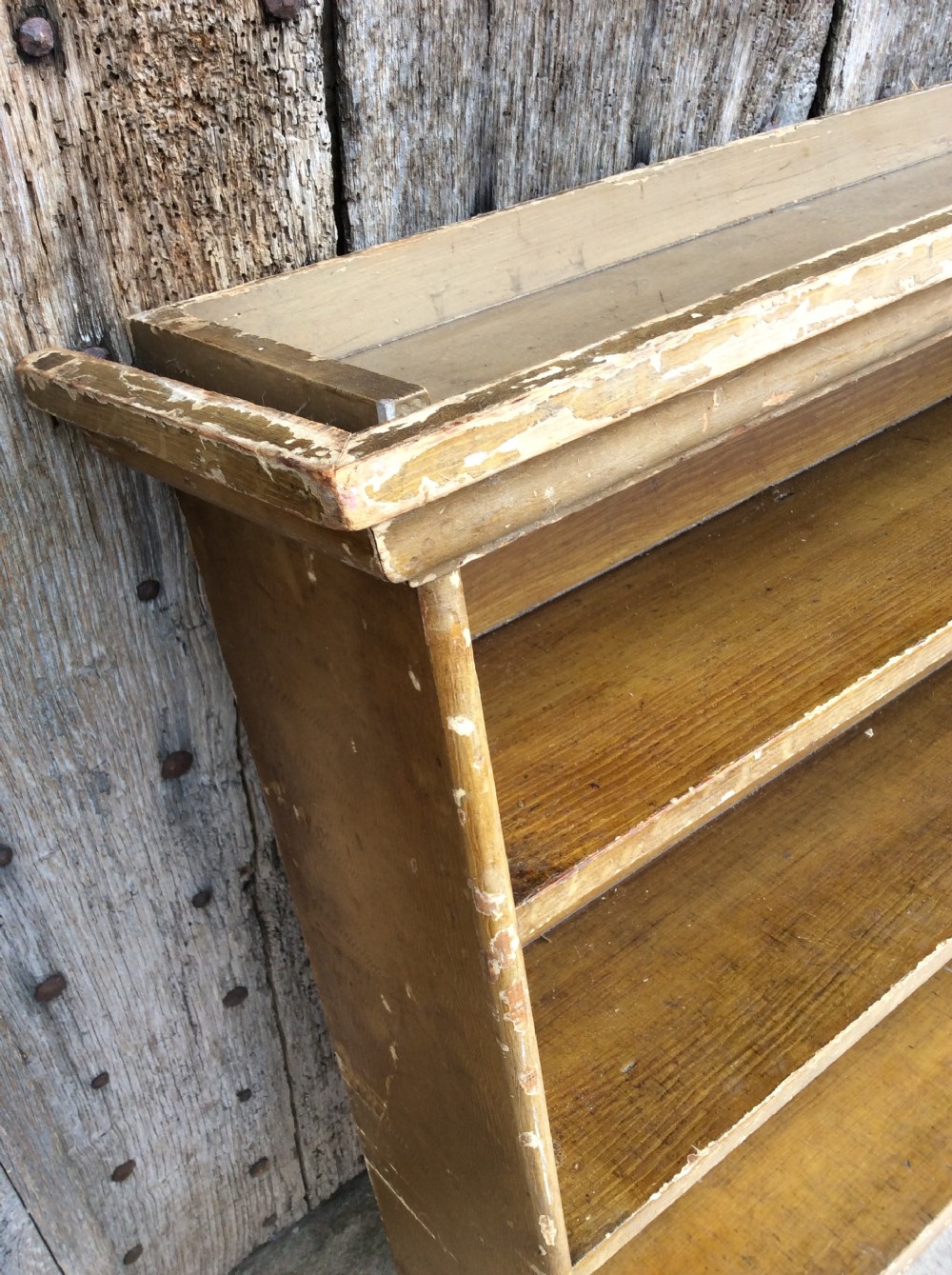 A set of 19thC country wall shelves View VII