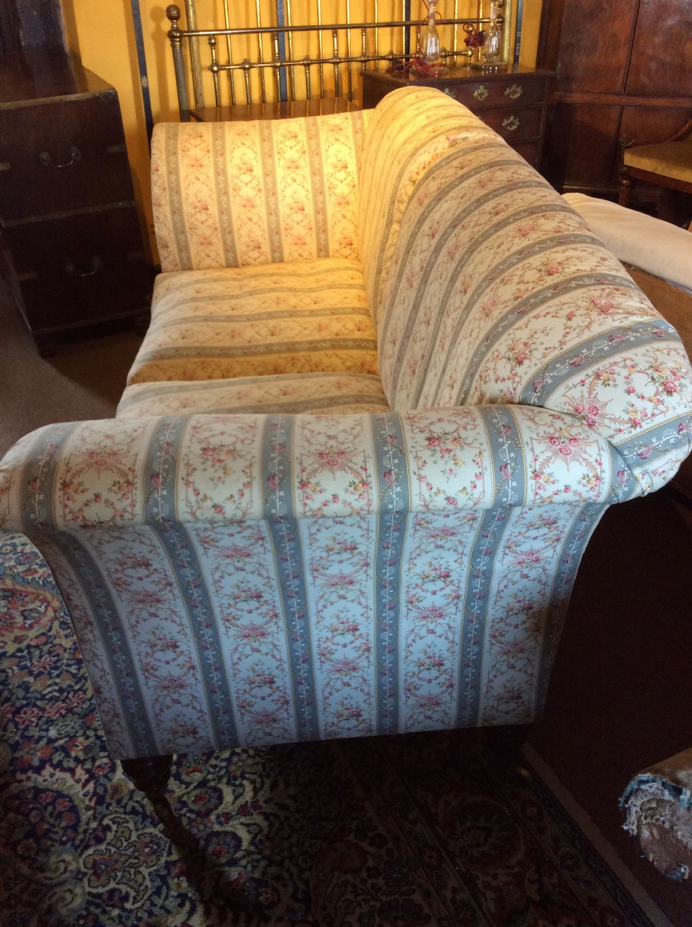 19thC Howard & Sons sofa View V