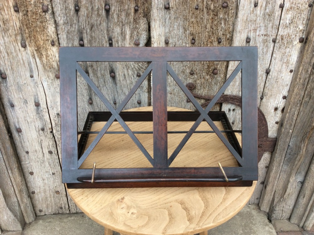 A very good quality Regency rosewood  folding music stand View IV