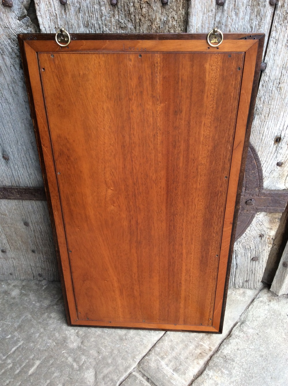 A very good quality rosewood and marquetry rectangular mirror  View III