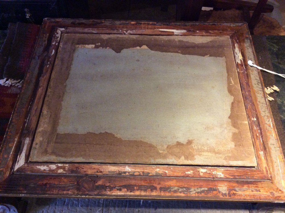 A 19thC Sand picture of a cheetah View IX