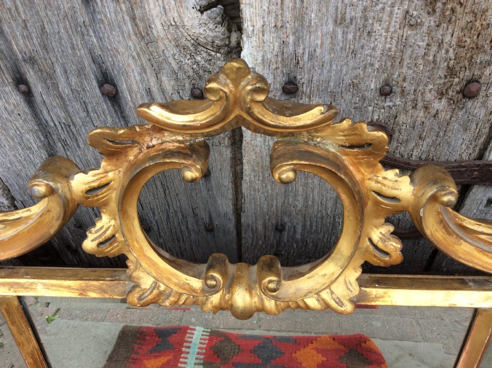 A 3 section  gilded mirror View IV
