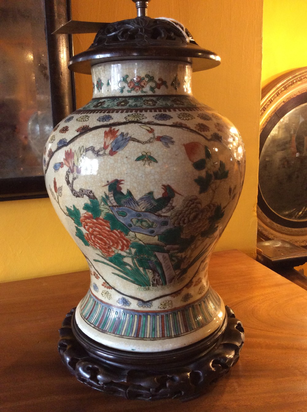 An oriental table lamp  View III