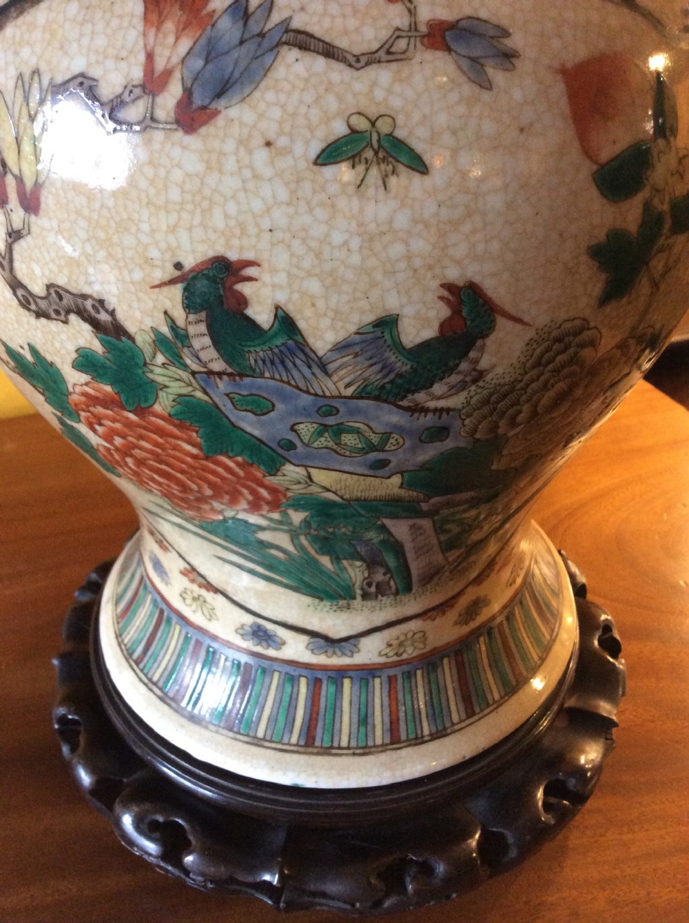 An oriental table lamp  View V