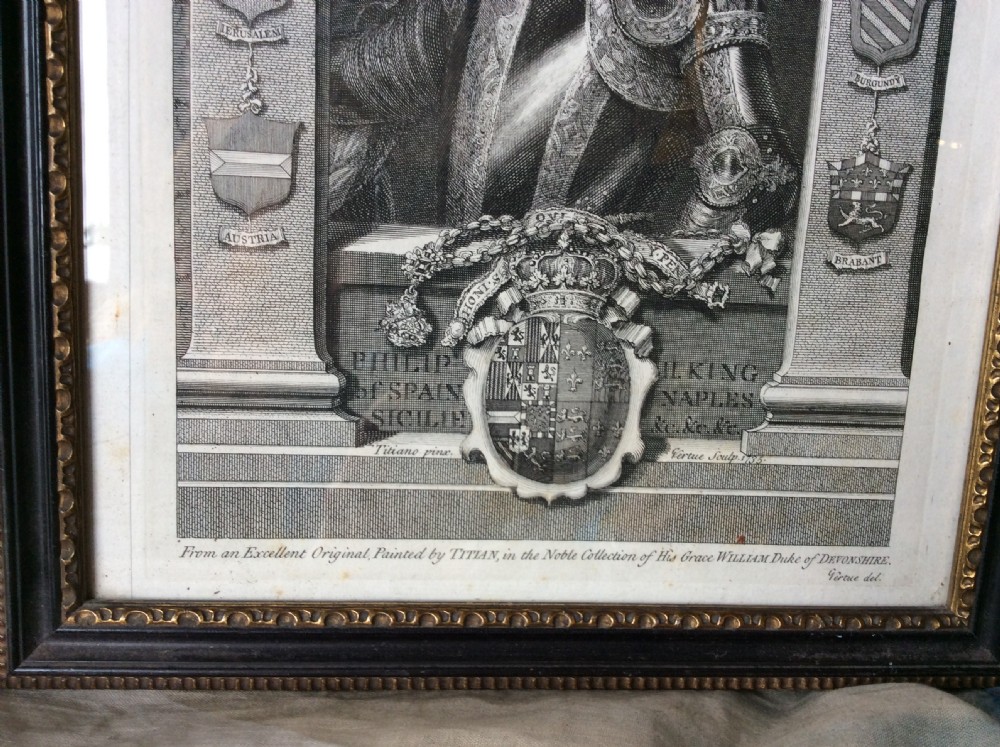 A Pair of of 19thC  etching pictures View II