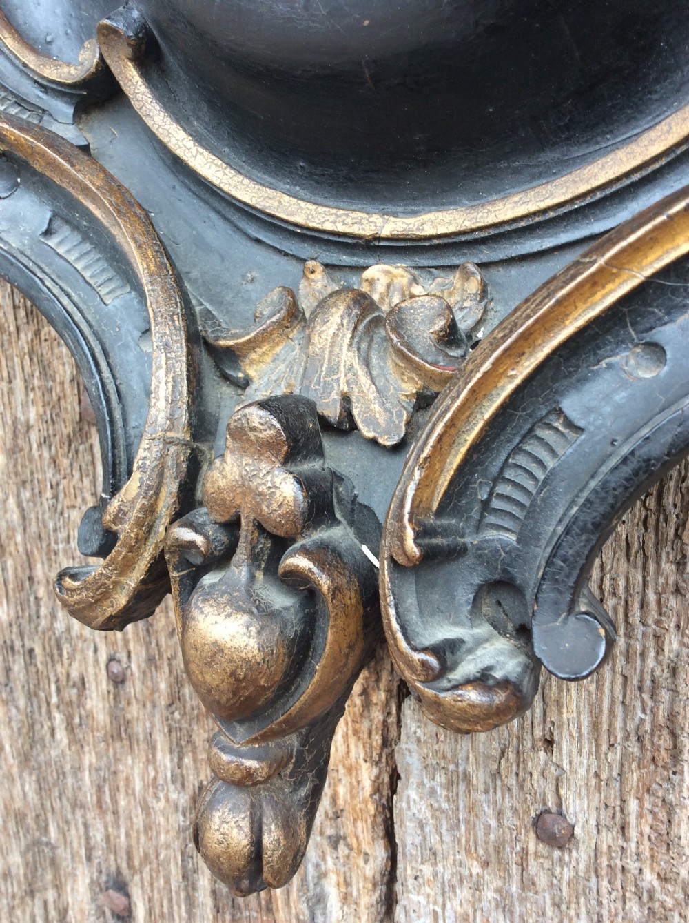 Early 19thC carved naval mirror View V