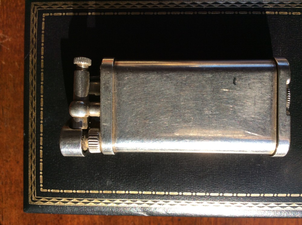 Art deco Dunhill silver lighter View III