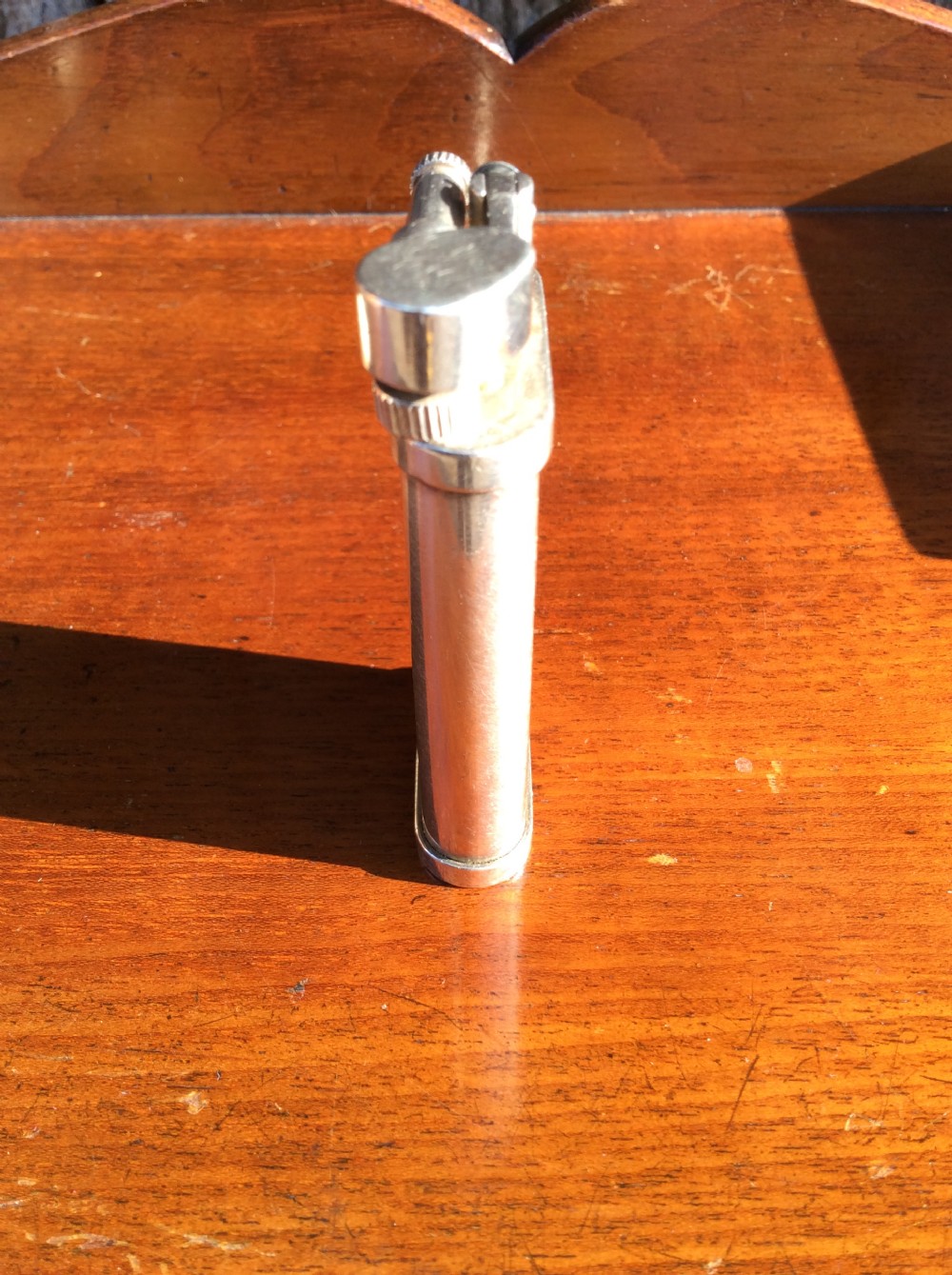 Art deco Dunhill silver lighter View VI