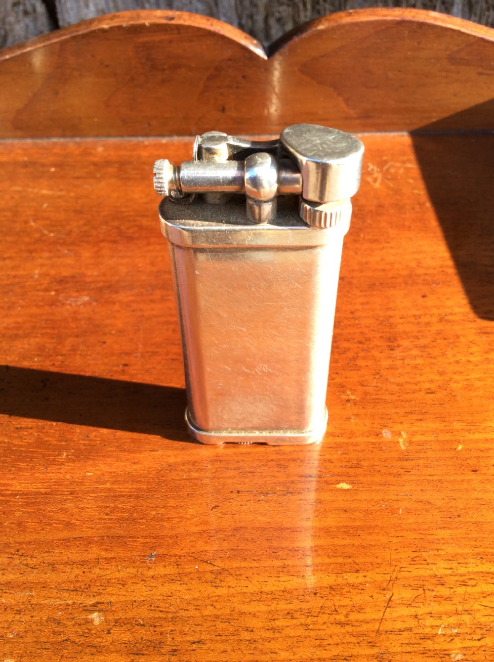 Art deco Dunhill silver lighter View VII