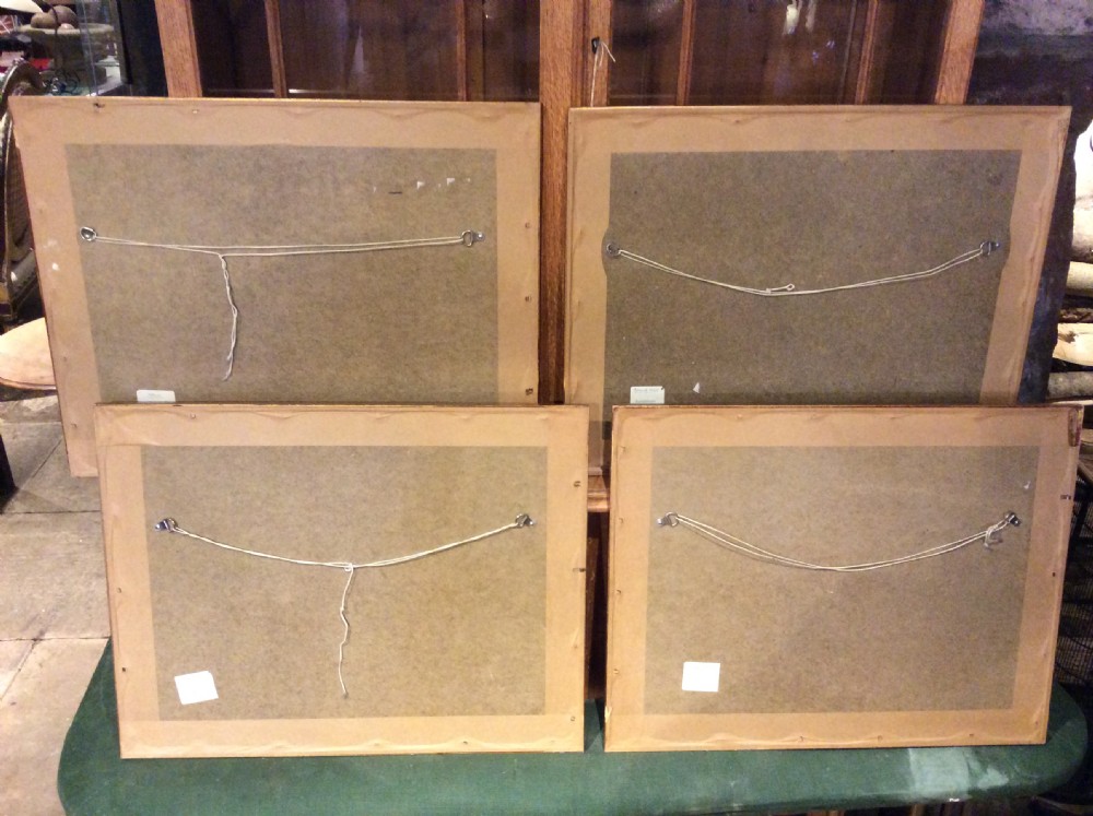 A set of 4 19thC Engravings  View II
