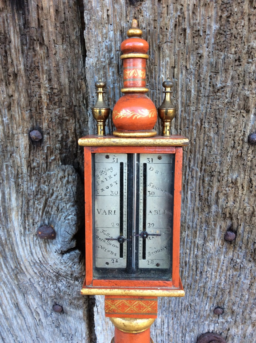 A 1920’s queen Anne style barometre View IV