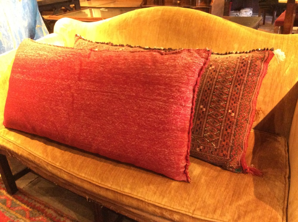 Pair of 19thC  Ottoman floor cushions View VII
