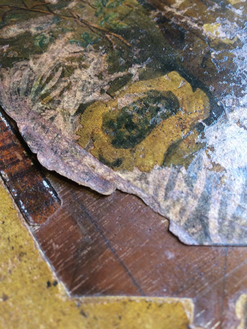 An 18thC decorated work table View XII